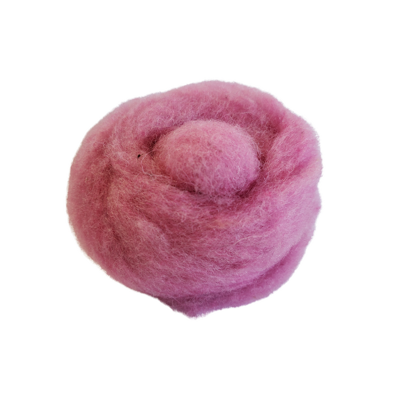 LANA  PARA FELTING DE COLORES BOLSA 100 GRS