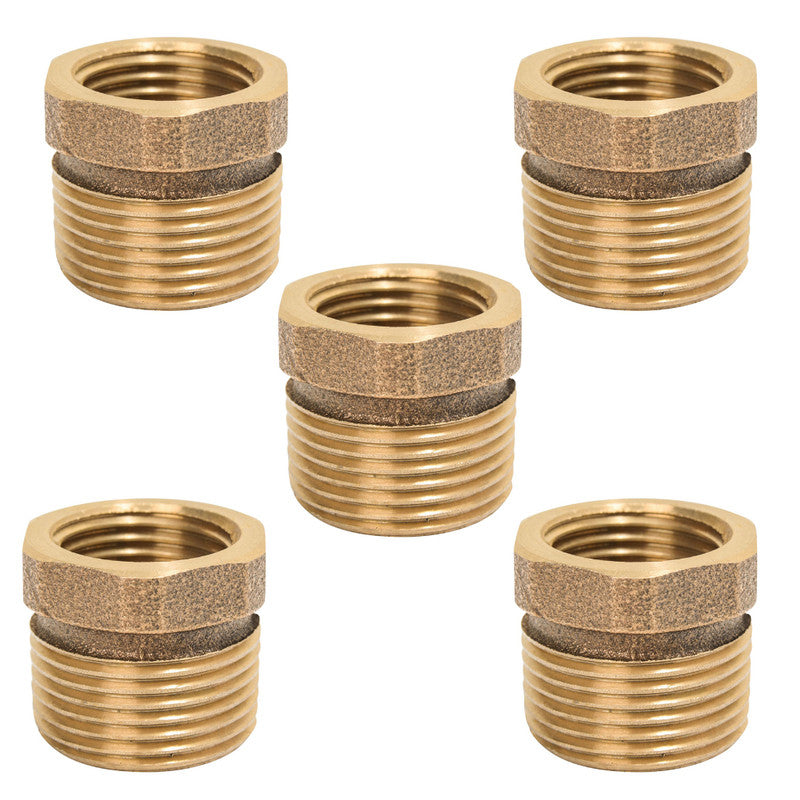 Bushing Bronce He-hi 3/4  X 1/2  Pack 5 Uni Mohican