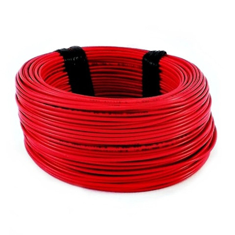 CABLE EVA 2.5 MM2 ROJO ROLLO 100 MMTS