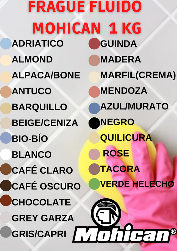 Frague Fluido 1 Kg Colores