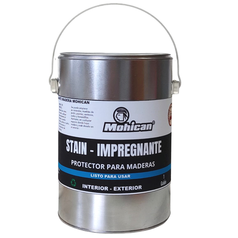 IMPREGNANTE STAIN PROTECTOR DE MADERA MOHICAN 1 GL NATURAL