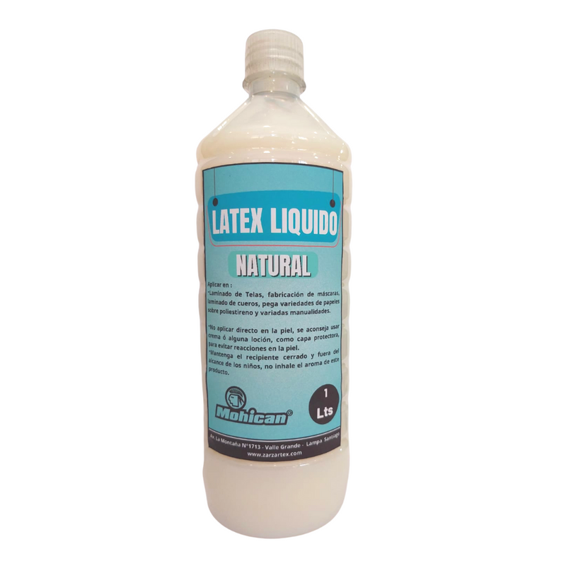 LATEX LIQUIDO FLEXIBLE 1 LT MOHICAN