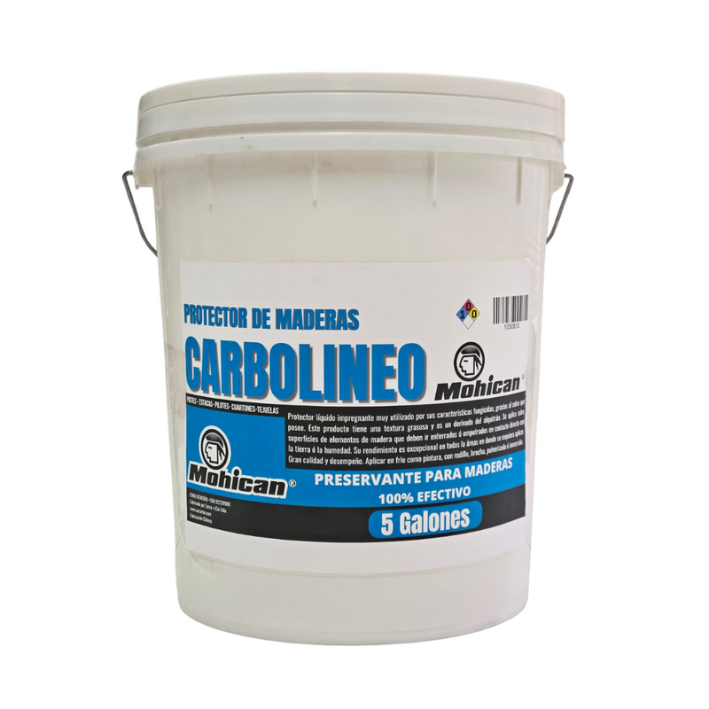 PROMO CARBOLINEO MOHICAN TINETA 5GAL + RODILLO POL MANT 18CM