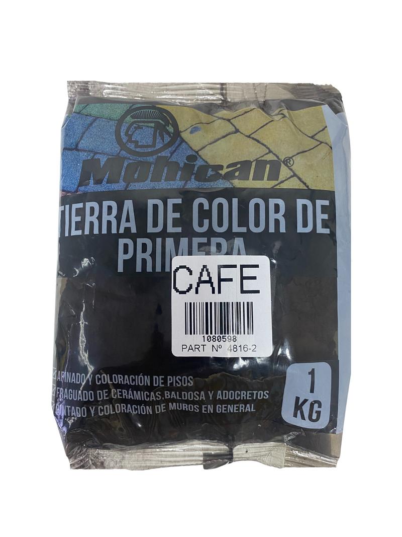 TIERRA DE COLOR CAFÉ DE PRIMERA BOLSA 1 KG