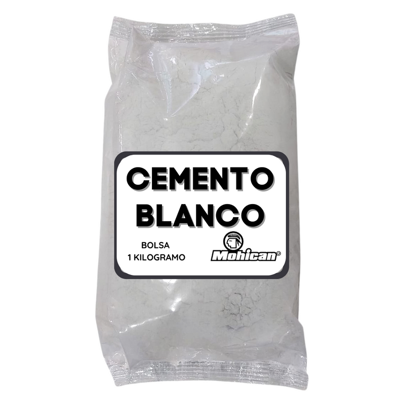 Cemento Blanco Bolsa De 1 Kg