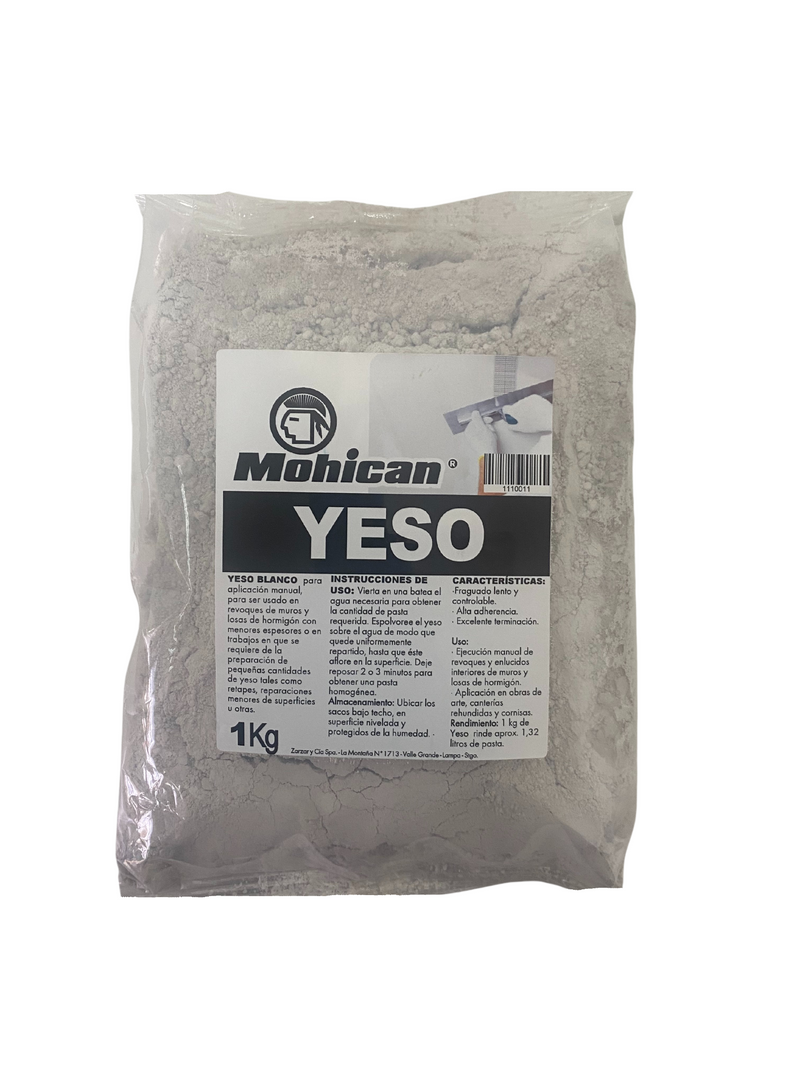 Yeso Bolsa 1 Kg