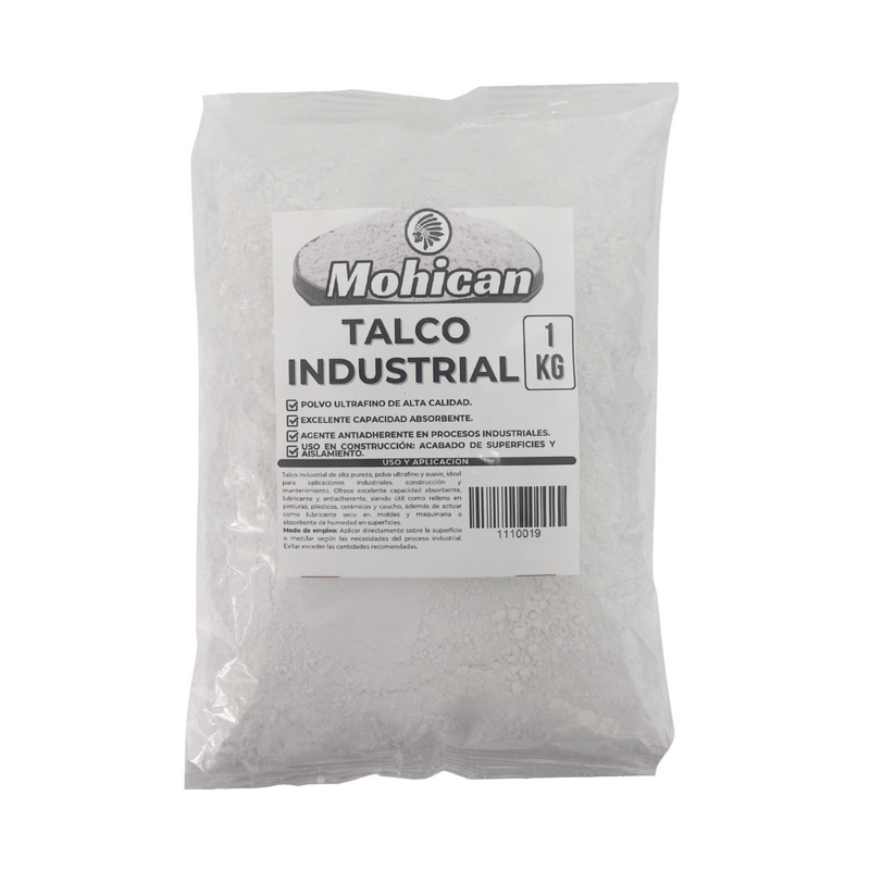 TALCO INDUSTRIAL BOLSA  MOHICAN 1 KG