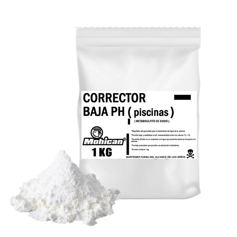 Baja Ph Para Piscinas Bolsa 1 kg