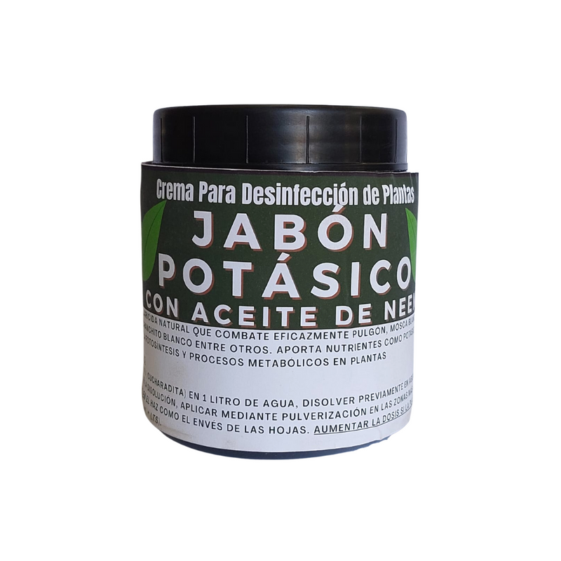 JABON POTÁSICO ACEITE DE NEEM CONCENTRADO 250 GRS (50 LTS)