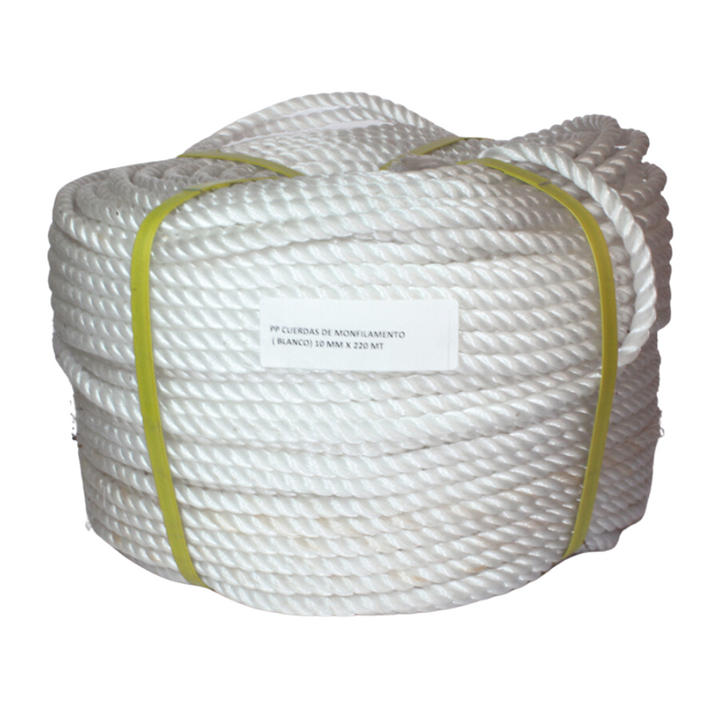 Cuerda De Monofil Blanco 6 Mm X 880 M Zarzartex