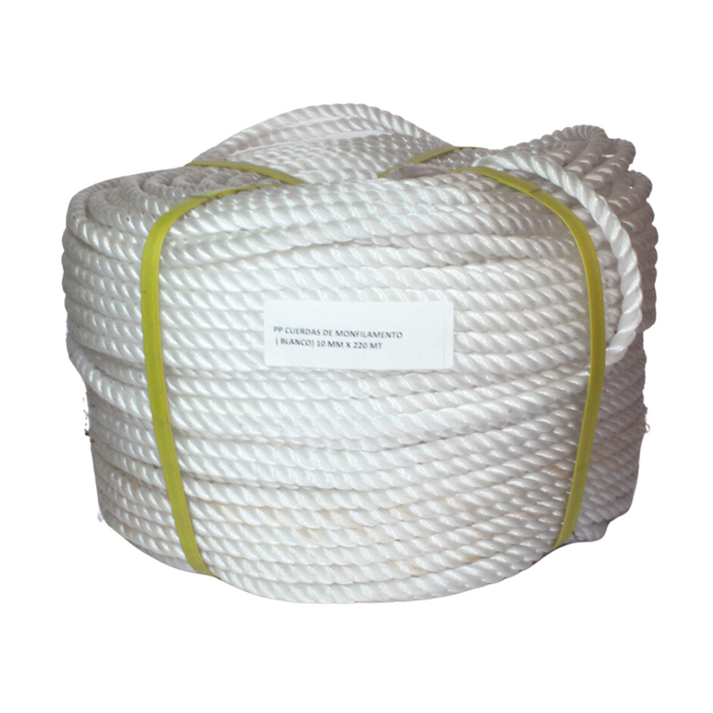 Cuerda De Monofil Blanco 12 Mm X 460 M Zarzartex