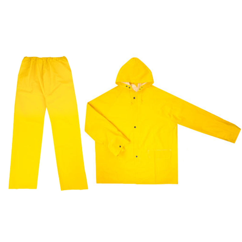 TRAJE DE AGUA AMARILLO CHAQUETA Y PANTALÓN