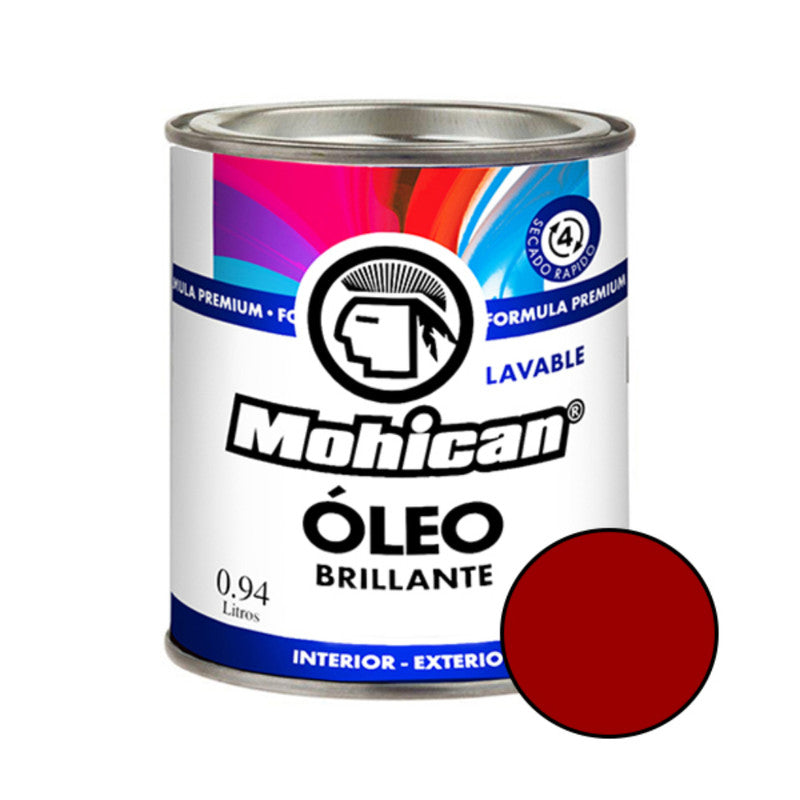 Oleo Satinado 1/4 Gl Colores Mohican