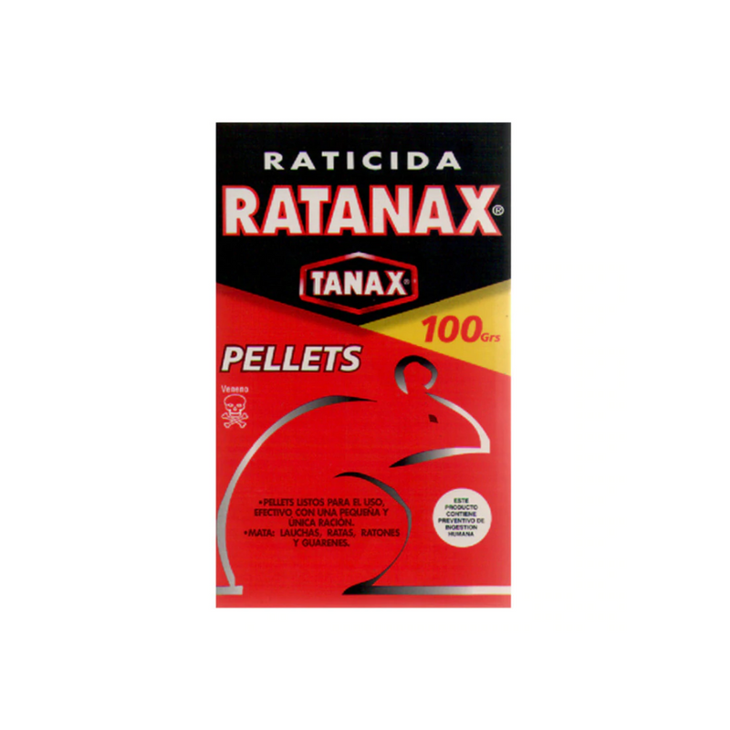 RATICIDA TANAX RATANAX PELLET 50 GRS