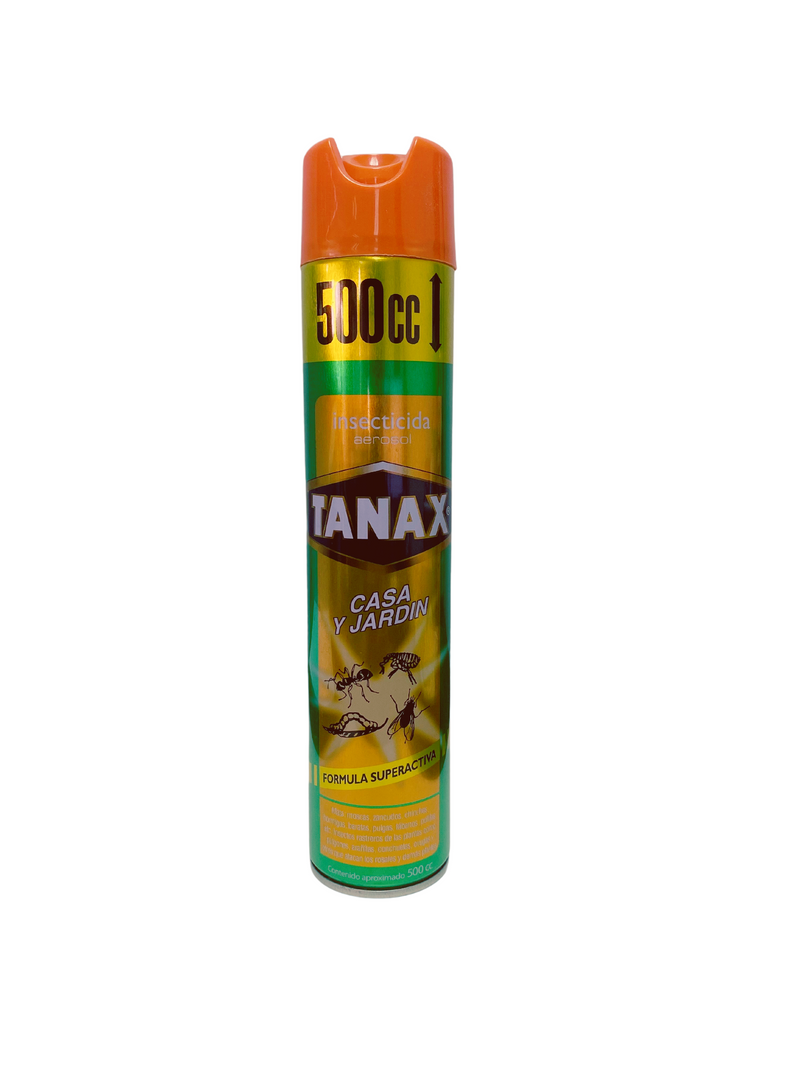 INSECTICIDA TANAX SPRAY CASA/JARDIN 500 CC