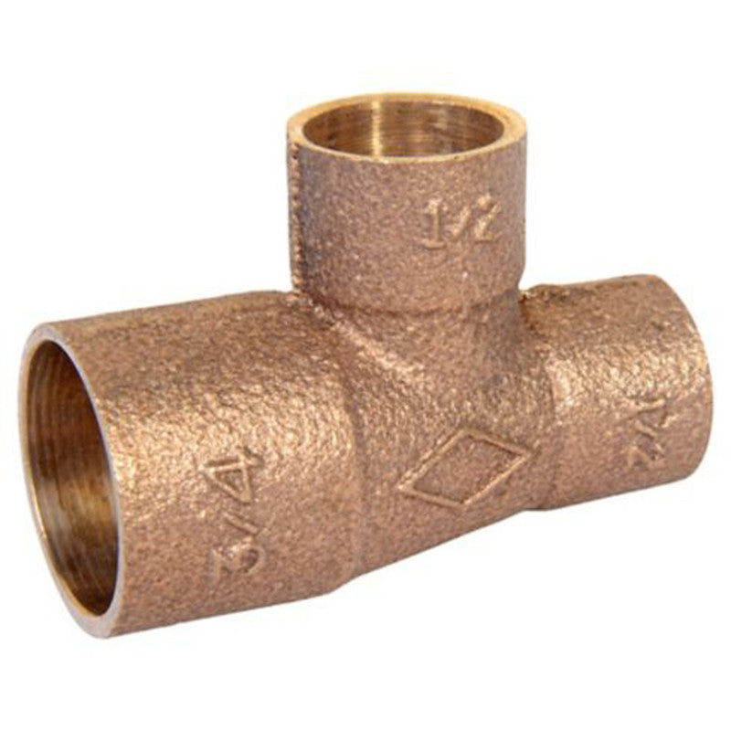 Tee Bronce So-so-so 3/4  X 1/2  X 1/2'' Mohican