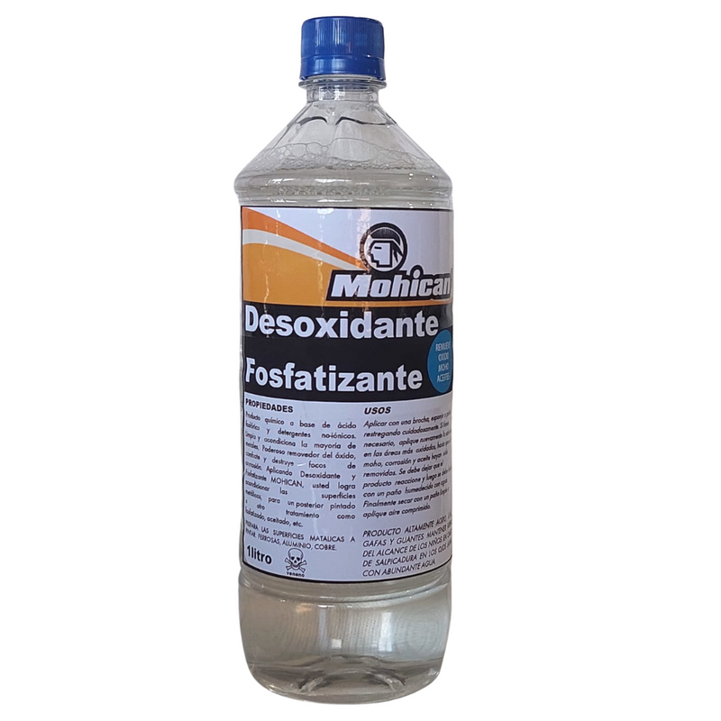 DESOXIDANTE, FOSFATIZANTE 1 LT MOHICAN