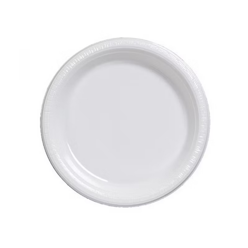 Plato Pp Blanco 26 Cm Pack 50 Uni