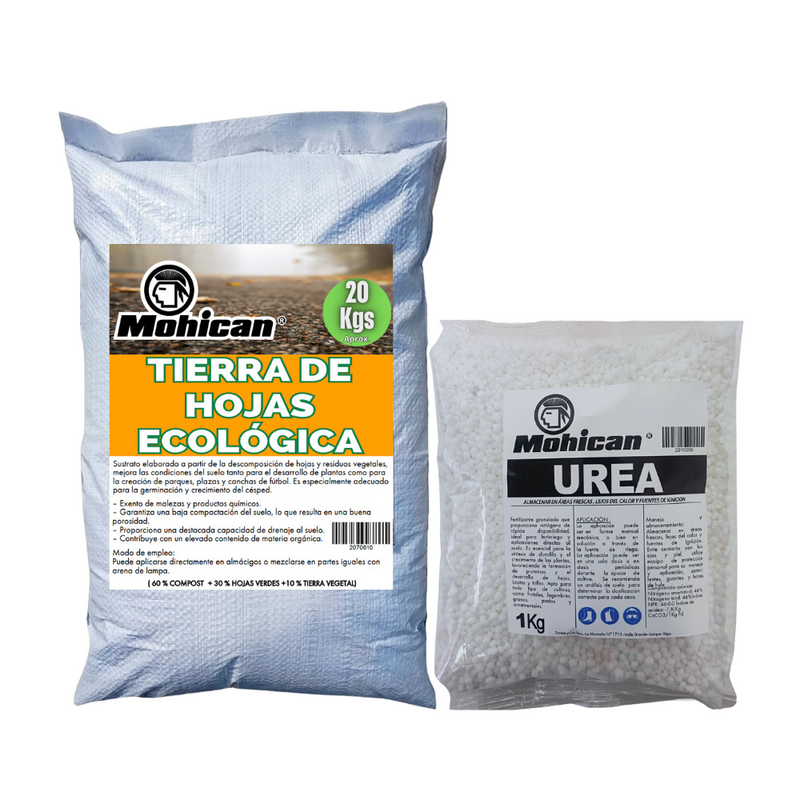 PROMO COMPOST 20 KILOS + UREA 1 KG MOHICAN