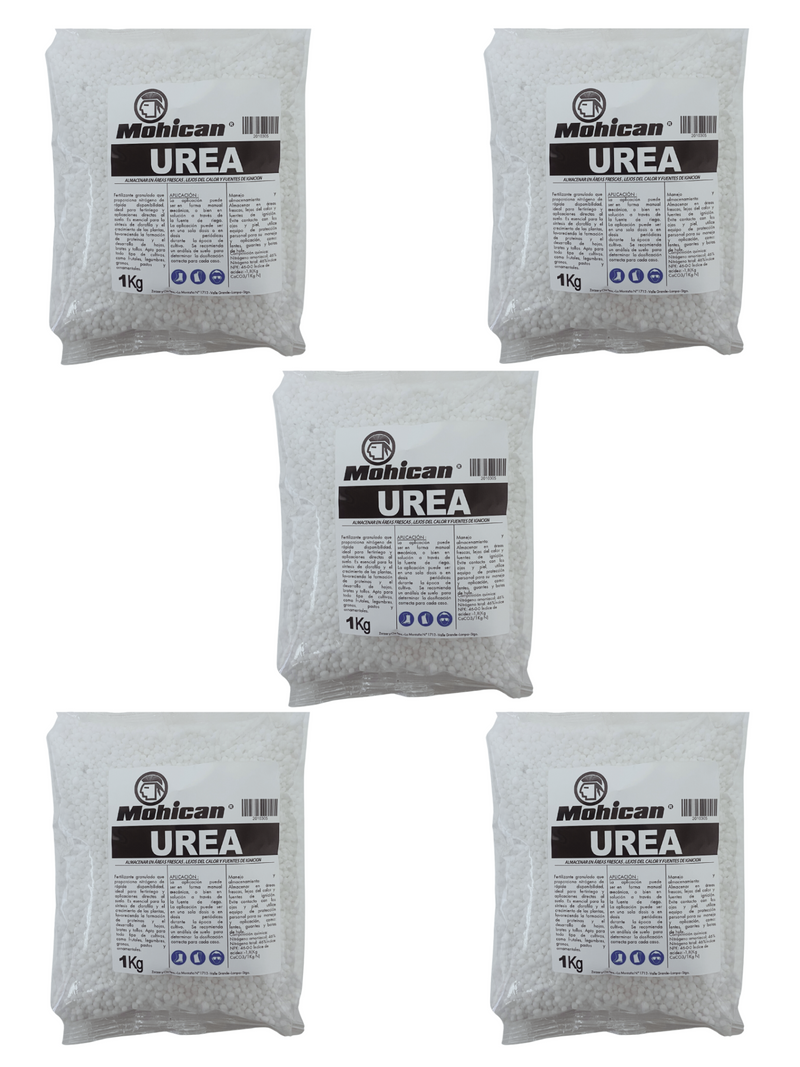 PROMO 5 X FERTILIZANTE UREA BOLSA DE 1 KG