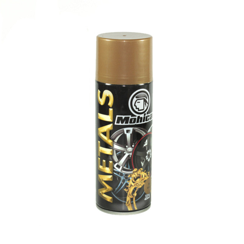 Pintura Spray Metalico Dorado Esmalte Mohican 400ml