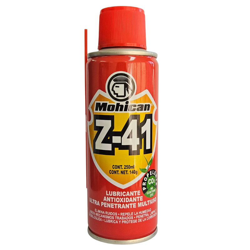 LUBRICANTE ANTIÓXIDO MOHICAN Z-41 SPRAY 140 gr / 250 ml