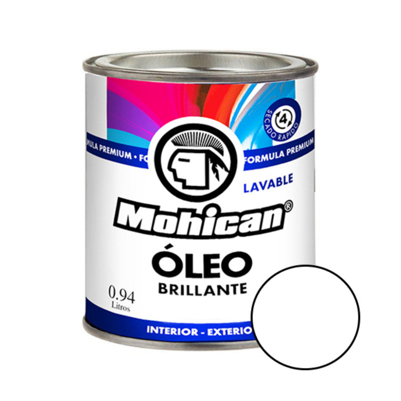 Oleo Satinado 1/4 Gl Colores Mohican