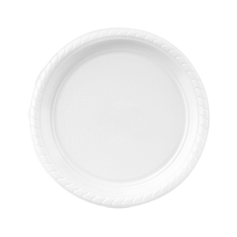 Plato Pp Blanco 18 Cm Pack 50 Uni