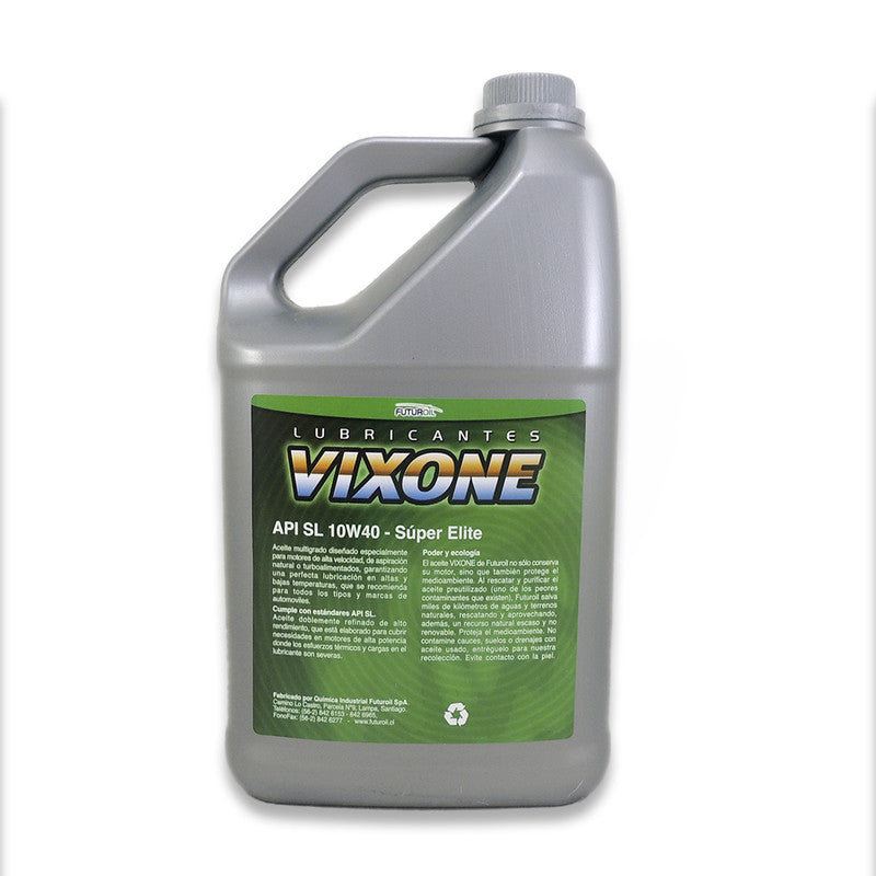 ACEITE PARA MOTOR 10W/40 BIDÓN 4 LITRO VIXONE SUPER ELITE