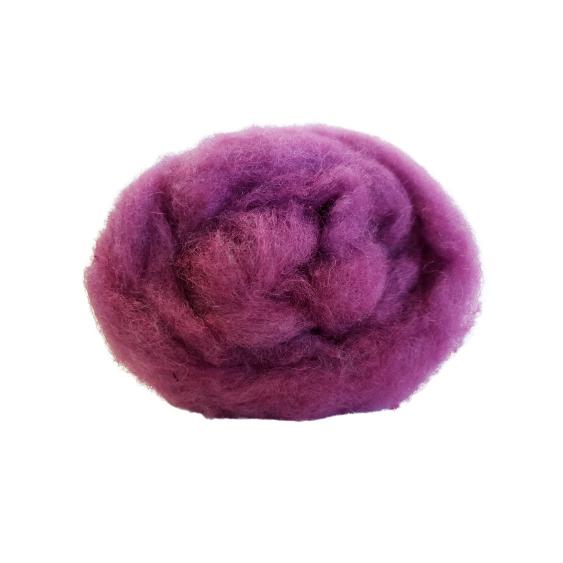 LANA  PARA FELTING DE COLORES BOLSA 100 GRS