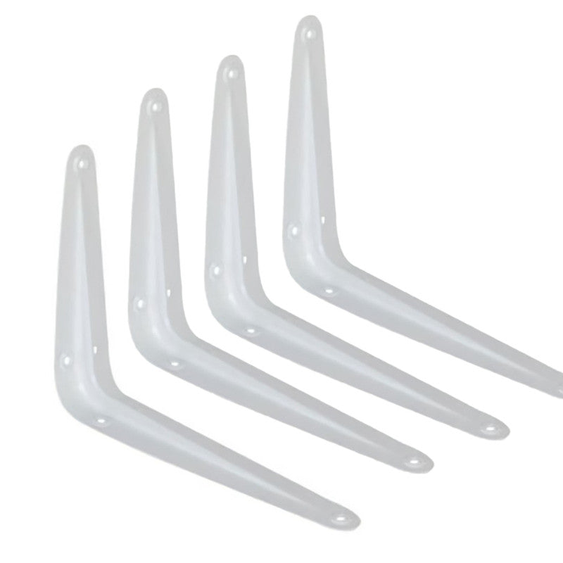 ESCUADRA REPISA BLANCA 3" X 4" PACK 10 UNI