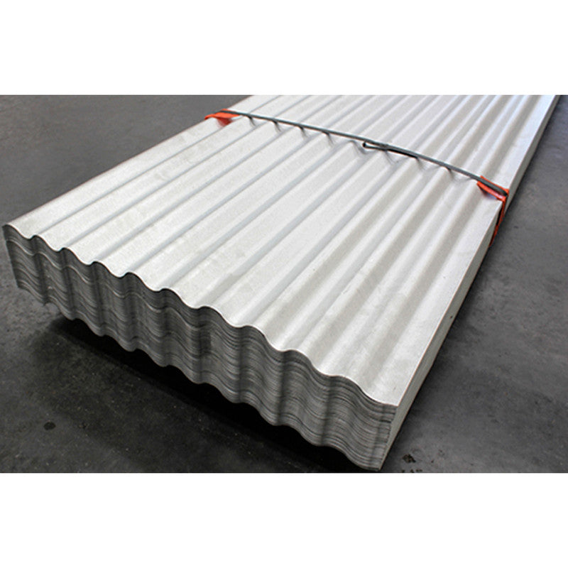 PLANCHA ZINC ALUM ONDUL. 0,35 MM X 851 MM X 2500 MM