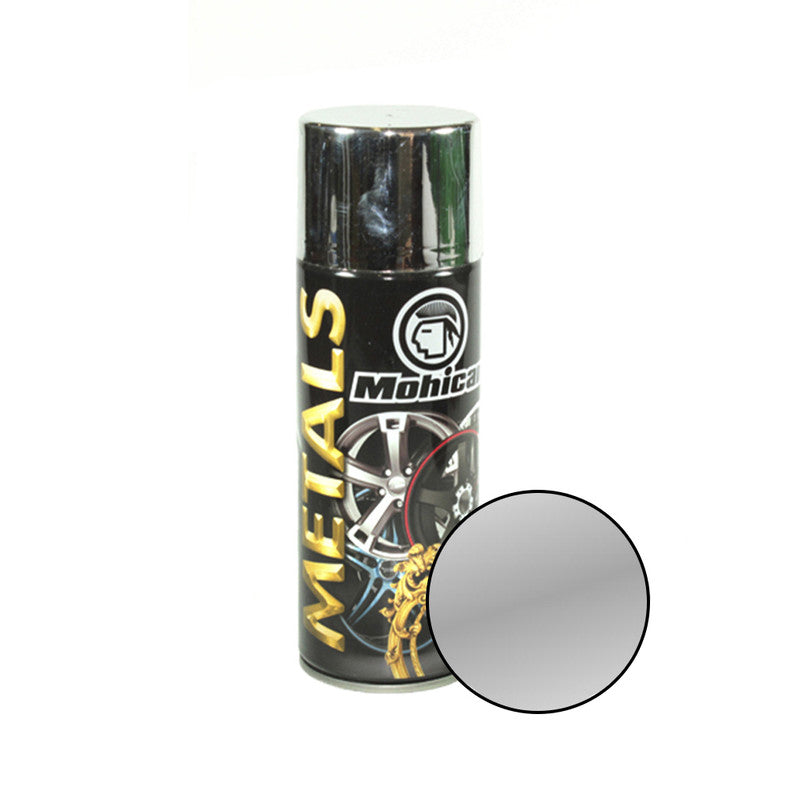 Pintura Spray Metalico Plateado Esmalte 400ml