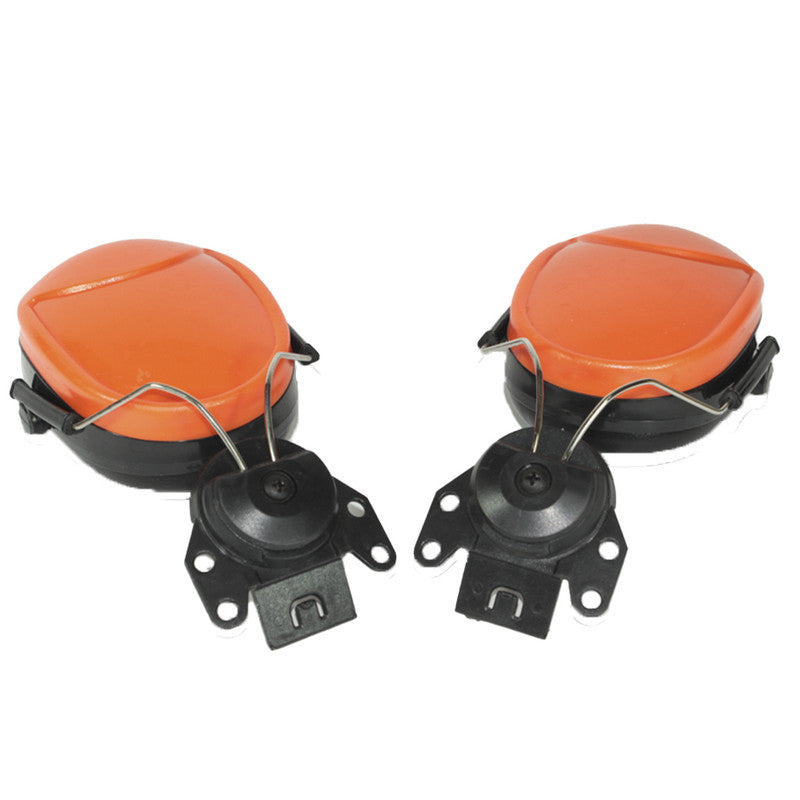 AUDIFONOS Protector NARANJA PARA CASCO