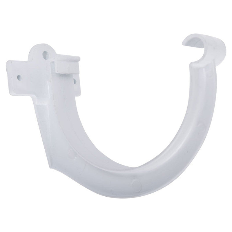 Soporte Pvc 110mm P/canaleta Aguas Lluvia Blanco