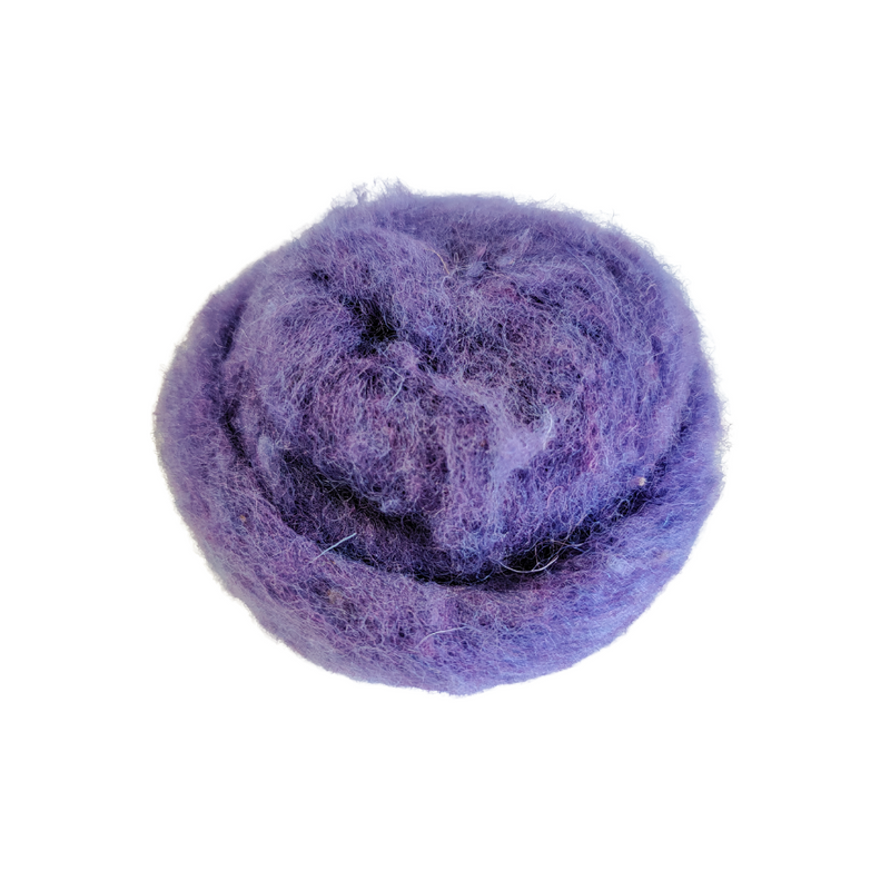 LANA  PARA FELTING DE COLORES BOLSA 100 GRS