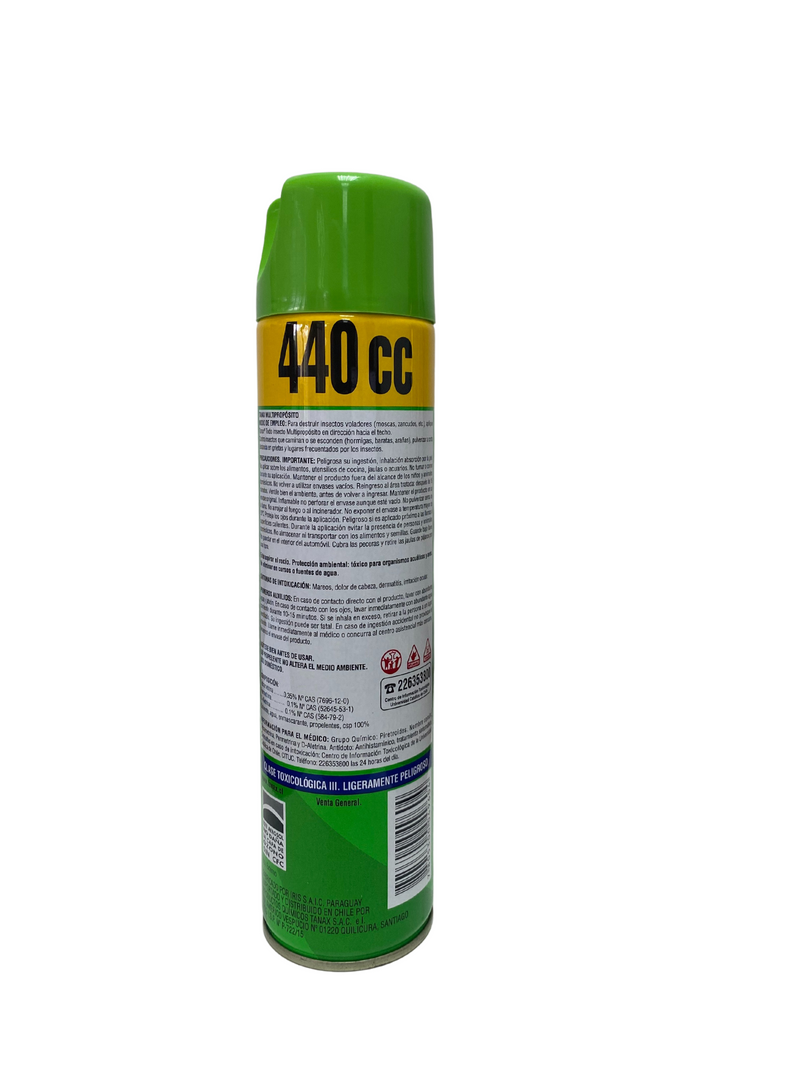 INSECTICIDA TANAX SPRAY TODO INSECTO 440 CC