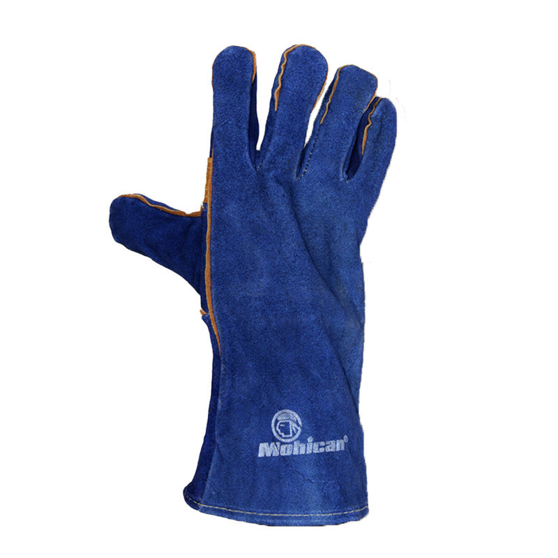 GUANTES SOLDADOR AZUL KEVLAR MOHICAN