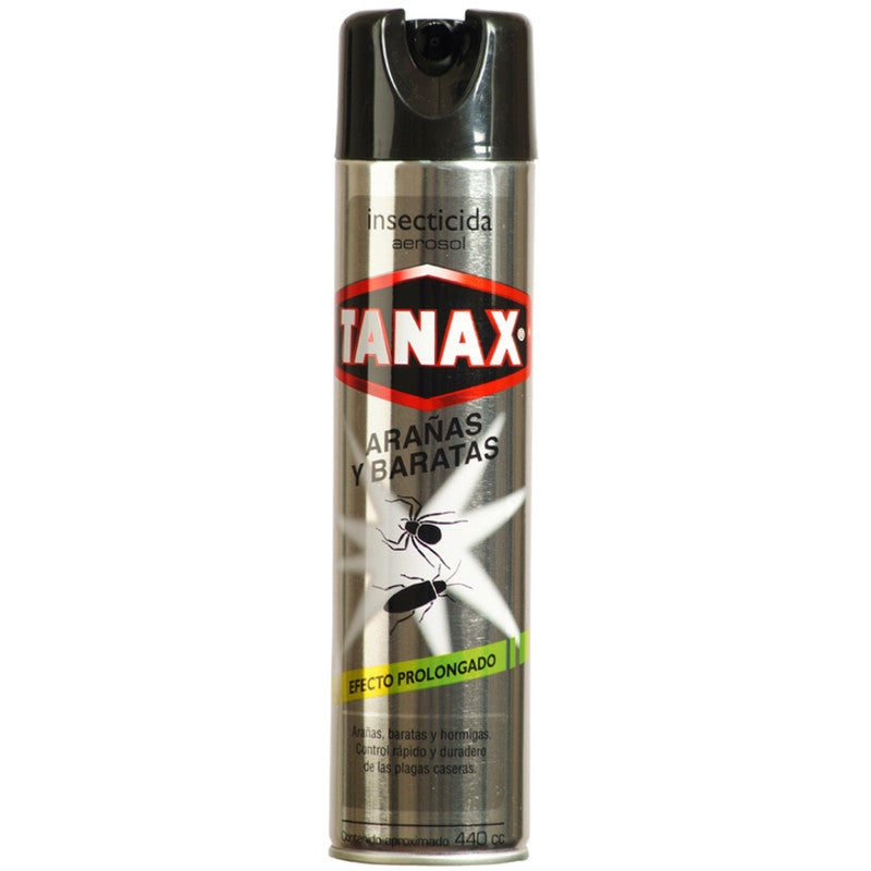 INSECTICIDA TANAX SPRAY ARAÑA/BARATAS 220 CC + 1/4 GRATIS